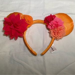 Floral Minnie Mouse ears